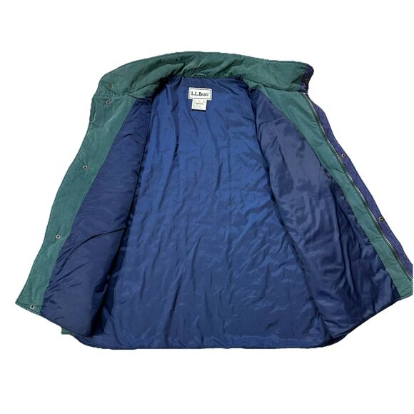 VINTAGE LL Bean Mens XXL TALL Thinsulate Vest Green Hiking Gorpcore - Picture 4 of 10